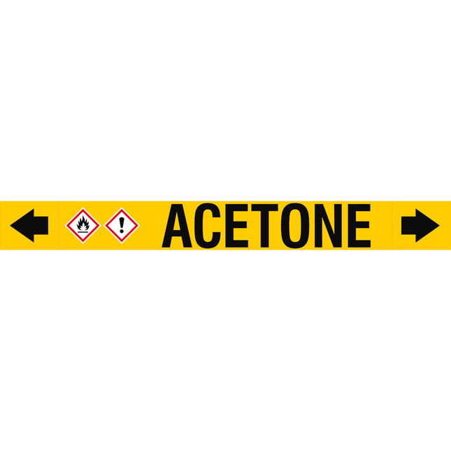 ASME  Pipemarkers  Acetone