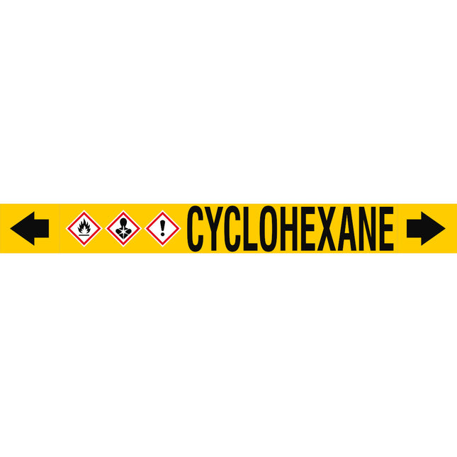 ASME  Pipemarkers  Cyclohexane