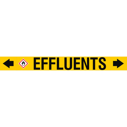 ASME  Pipemarkers  Effluents