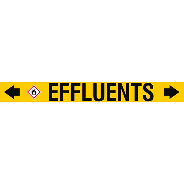 ASME  Pipemarkers  Effluents