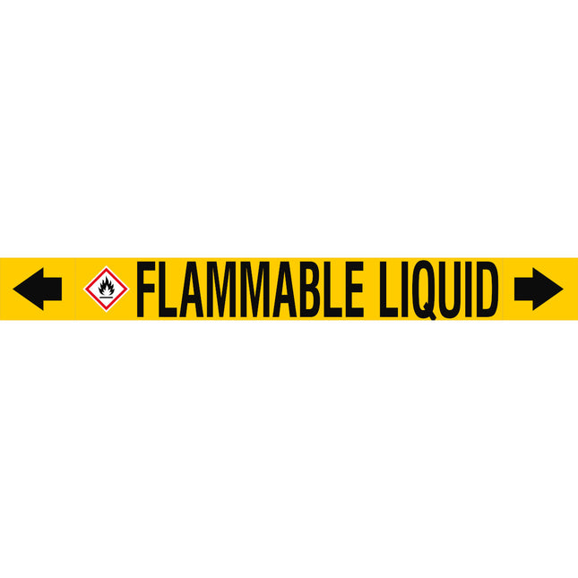 ASME  Pipemarkers  Flammable Liquid