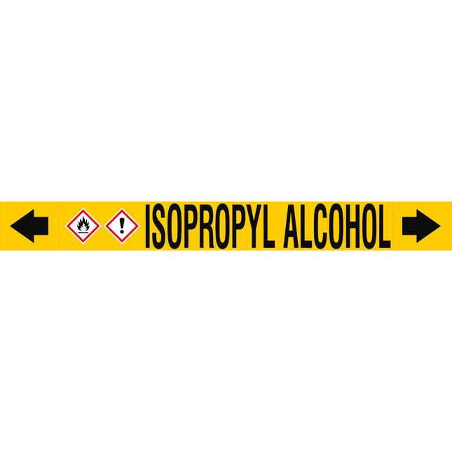 ASME  Pipemarkers  Isopropyl Alcohol