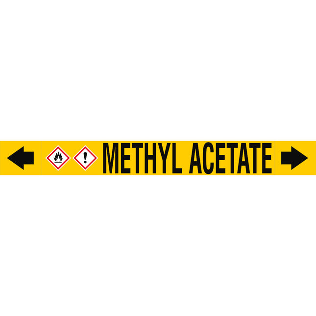 ASME  Pipemarkers  Methyl Acetate