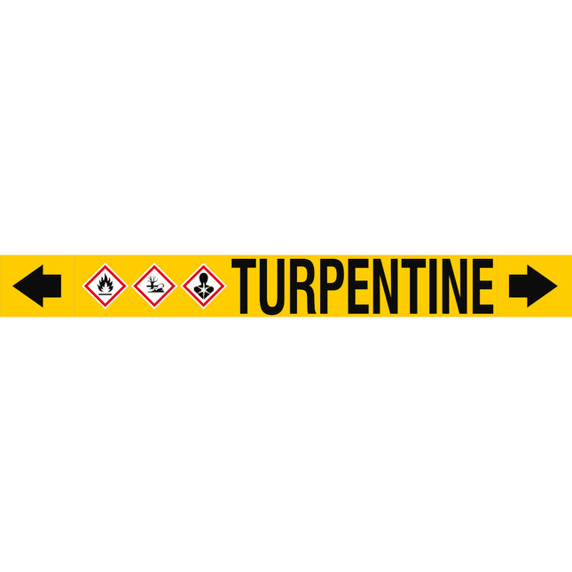 ASME  Pipemarkers  Turpentine