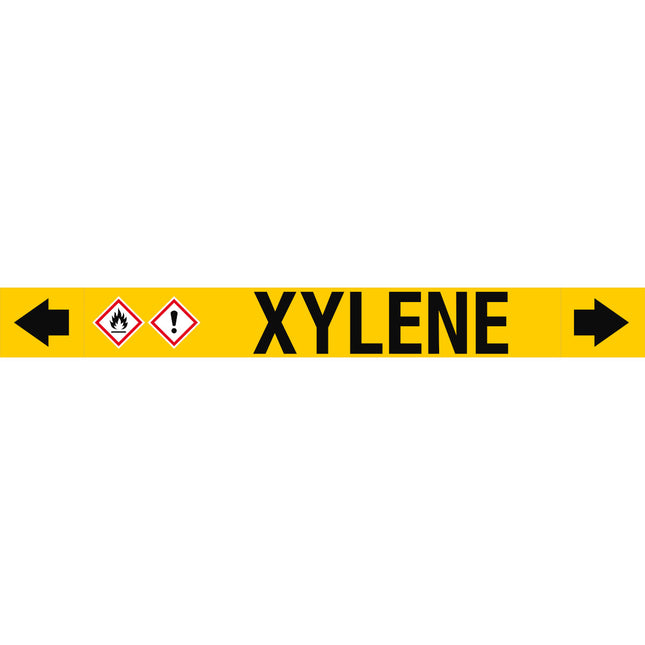 ASME  Pipemarkers  Xylene