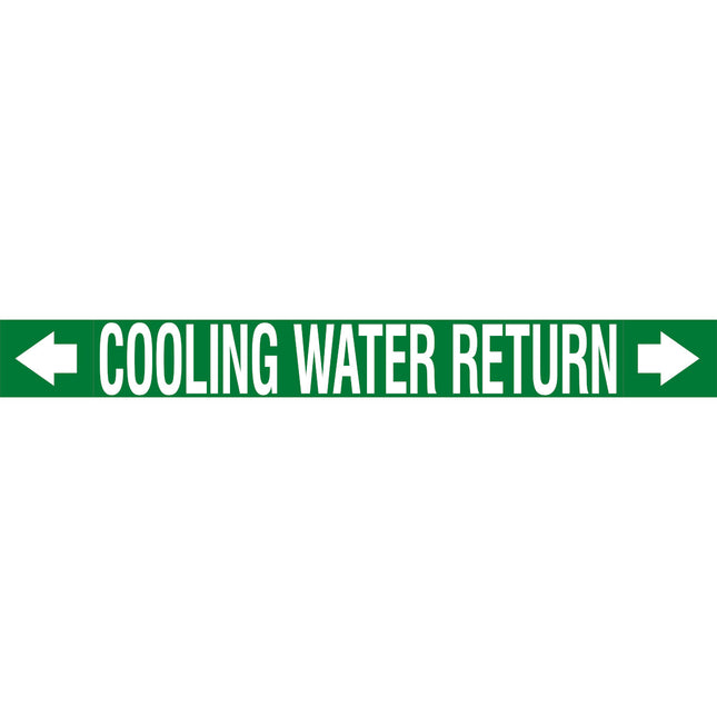 ASME  Pipemarkers  Cooling Water Return