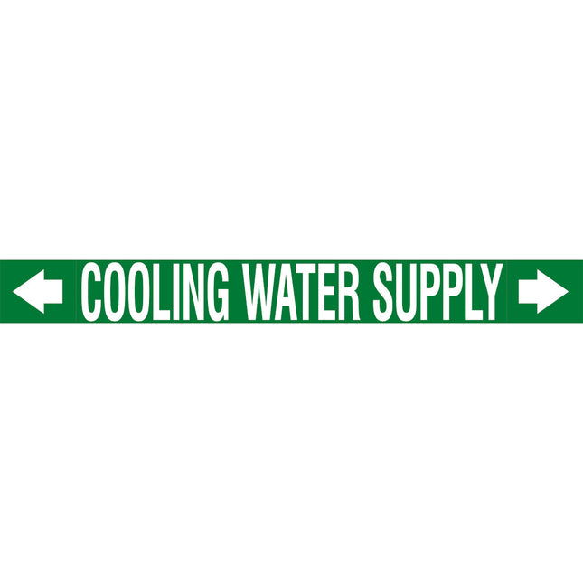 ASME  Pipemarkers  Cooling Water Supply