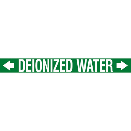 ASME  Pipemarkers  Deionized Water