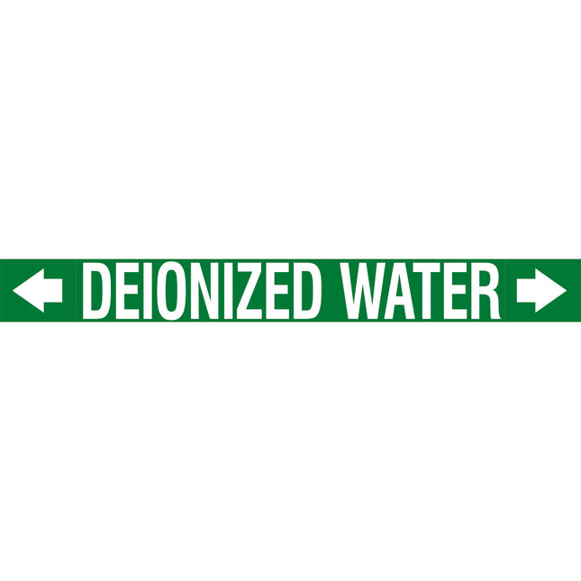 ASME  Pipemarkers  Deionized Water