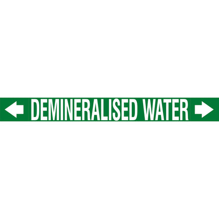 ASME  Pipemarkers  Demineralised Water