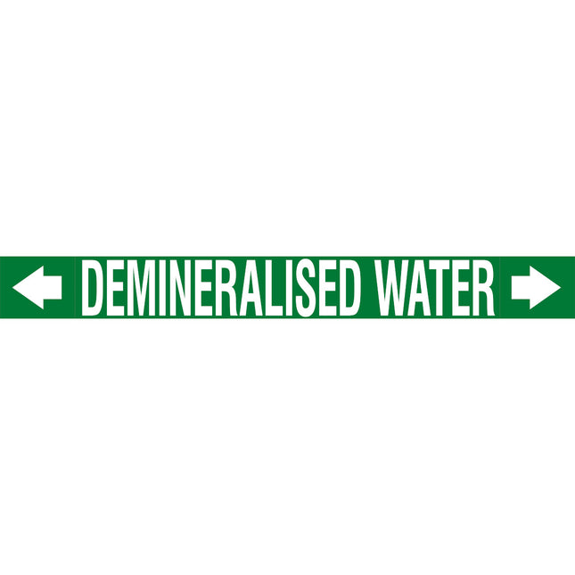 ASME  Pipemarkers  Demineralised Water