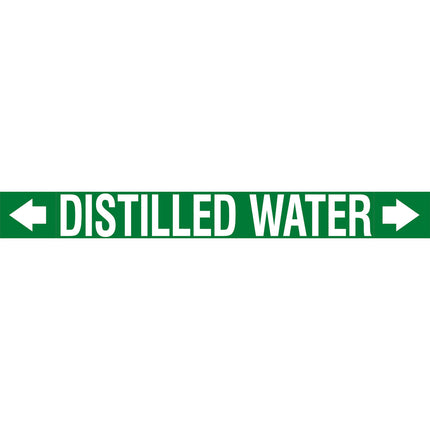 ASME  Pipemarkers  Distilled Water