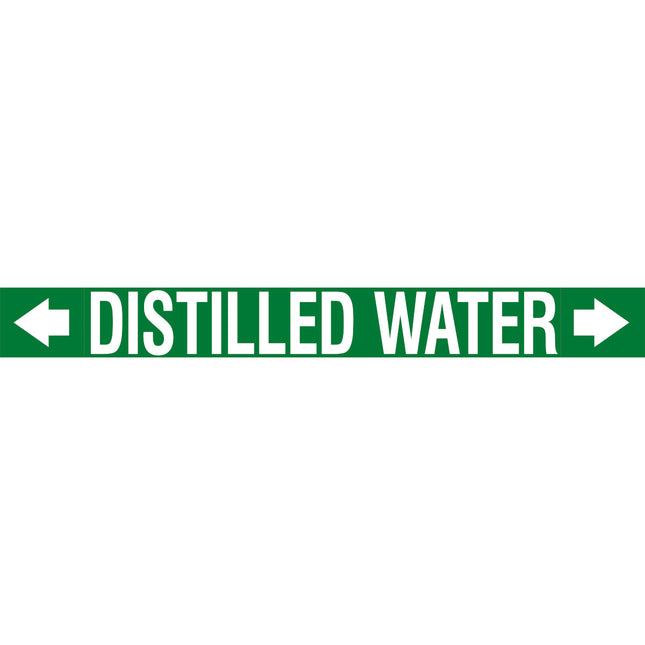 ASME  Pipemarkers  Distilled Water
