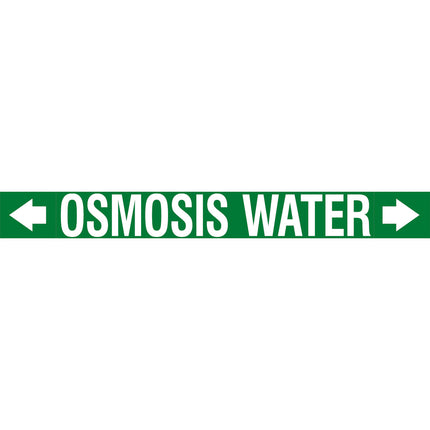 ASME  Pipemarkers  Osmosis Water
