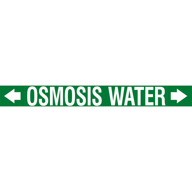 ASME  Pipemarkers  Osmosis Water