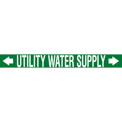 ASME  Pipemarkers  Utility Water Supply