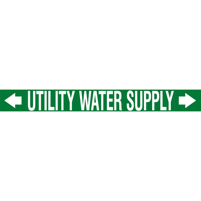 ASME  Pipemarkers  Utility Water Supply