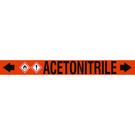 ASME  Pipemarkers  Acetonitrile