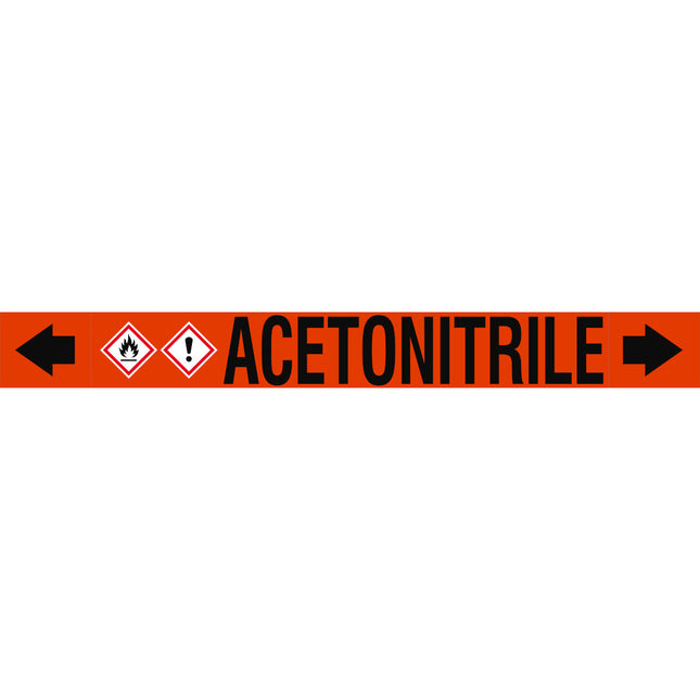 ASME  Pipemarkers  Acetonitrile