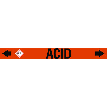 ASME  Pipemarkers  Acid