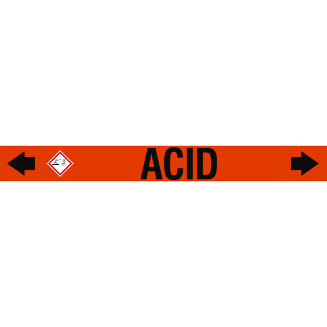 ASME  Pipemarkers  Acid