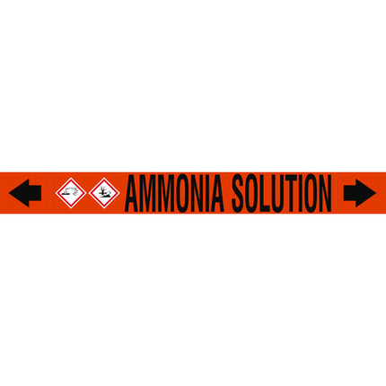 ASME  Pipemarkers  Ammonia Solution