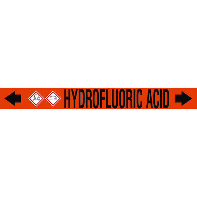ASME  Pipemarkers  Hydrofluoric Acid