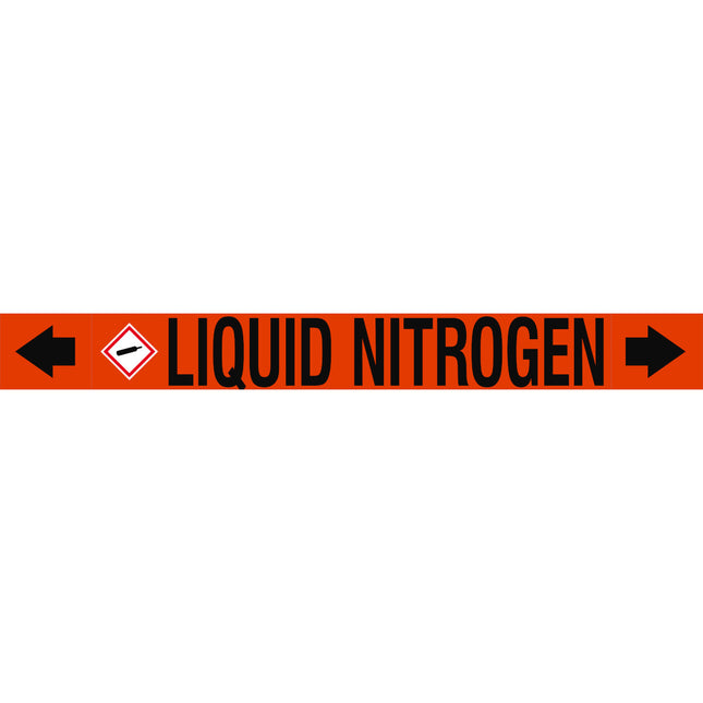 ASME  Pipemarkers  Liquid Nitrogen
