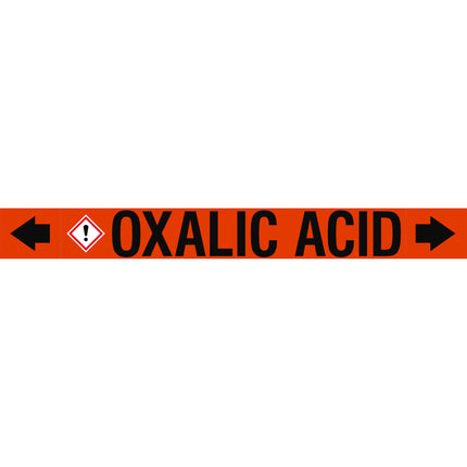 ASME  Pipemarkers  Oxalic Acid