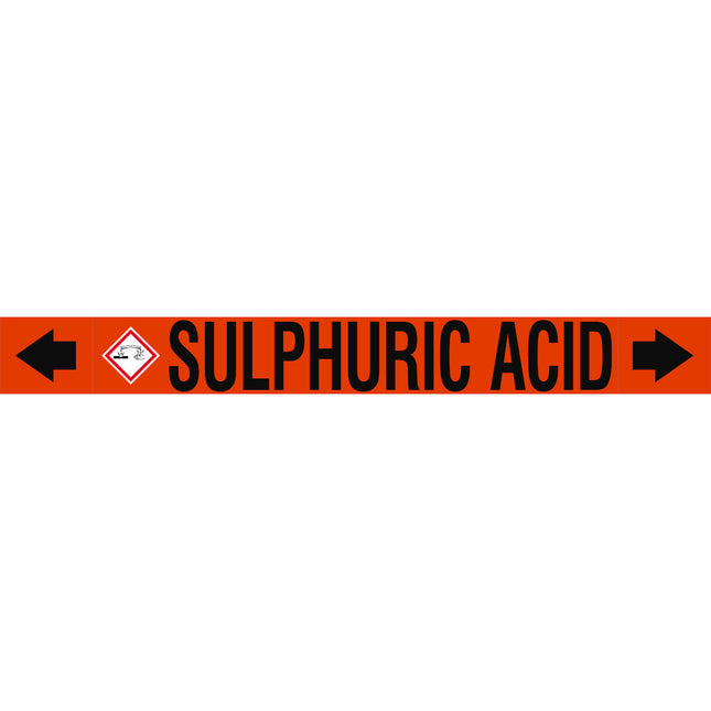 ASME  Pipemarkers  Sulphuric Acid