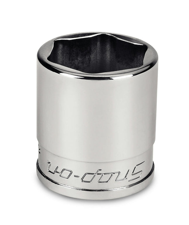 Snap-on 3/8" Drive 6-Point SAE 3/4" Flank Drive® Xtra Shallow Socket | YFS241