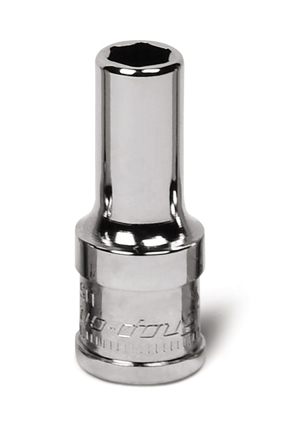 Snap-On 3/8" Drive 6-Point Metric 9 mm Flank Drive® Xtra Semi-Deep Socket | YFSMS9