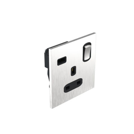 AR-68127Legrandآرت د'أرنولد كومبي BS 13A مقبس مفتاح USB 2.4A فولاذ مصقول