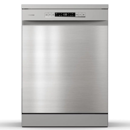 Hisense Freestanding Dishwasher 15 Place Settings 8 Programs Stainless Steel | HS623E91X