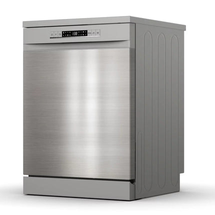 Hisense Freestanding Dishwasher 15 Place Settings 8 Programs Stainless Steel | HS623E91X