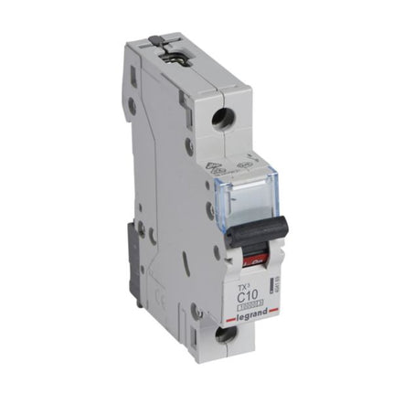 404169Legrandقاطع دارة Legrand TX3 أحادي القطب 10A بسعة 10kA