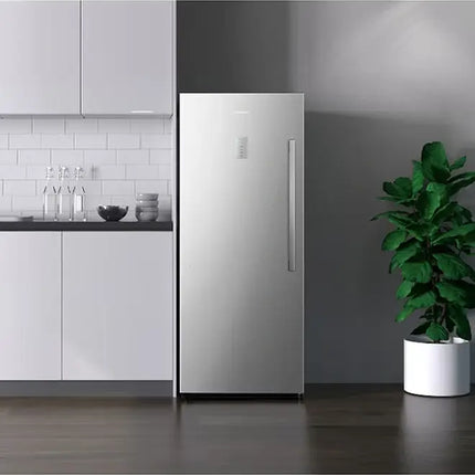 Hisense 509 Liter Upright Freezer Inverter Stainless Steel | FV3N509NAI
