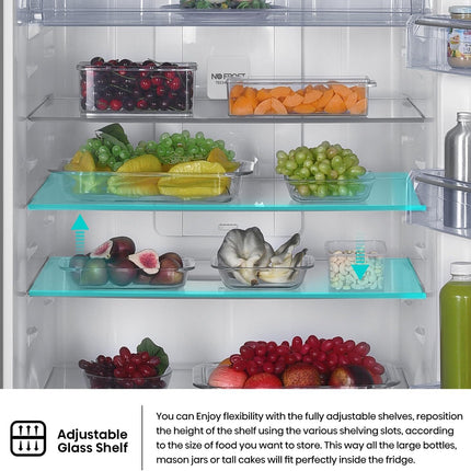 Hisense 825 Liter Top Freezer Refrigerator Total No Frost Silver | RT3N635NADA