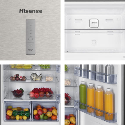 Hisense 825 Liter Top Freezer Refrigerator Total No Frost Silver | RT3N635NADA
