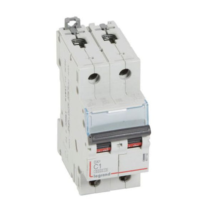 407792Legrandقاطع دائرة ليجراند DX3 ثنائي القطب 1A منحنى C 6kA
