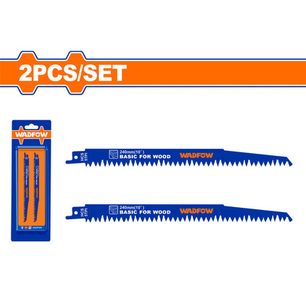 WJT1531LWadfow شفرات منشار ترددية مقاس 240 مم من وادفو