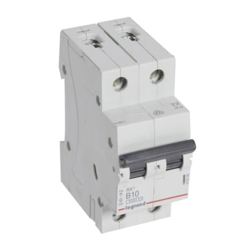 419156Legrandقاطع دارة Legrand RX3 ثنائي القطب 10A منحنى B
