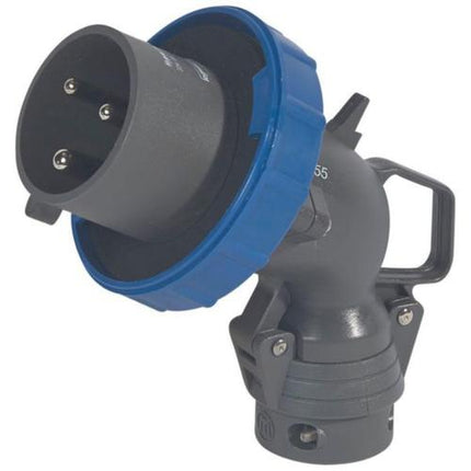 053006Legrandقابس صناعي منحني Legrand Hypra IP67 32A