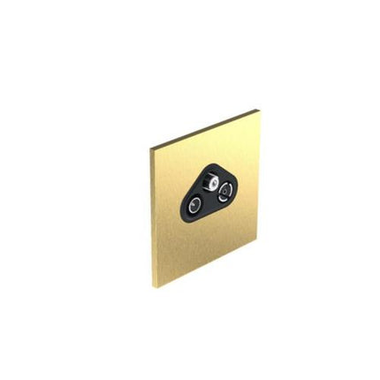 AR-68245Legrandمقبس تلفزيون Art d'Arnould بمقبس واحد TV-R-SAT ذهبي مصقول
