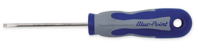BSGD3Snap-Onمفك براغي ذو رأس مسطح 6-1/2" بمقبض ناعم بلو بوينت