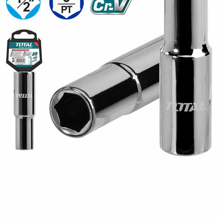 THTST12213LTotal ToolsTHTST12213L مقبس سداسي عميق 1/2″