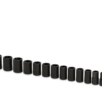 213TFSYASnap-Onمجموعة 13 قطعة 3/8 بوصة دريف متري/SAE شالو تويست