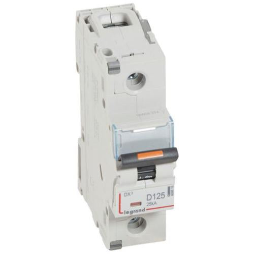 409816Legrandقاطع دوائر Legrand DX3 بقطب واحد 125A منحنى D