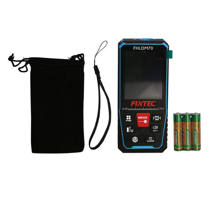 FHLDM70Fixtecمقياس المسافة بالليزر المهني FHLDM70 بمدى 50 متر