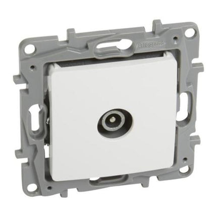 764552Legrandمنفذ تلفاز ذكر بتمرير Niloé من Legrand أبيض 14dB